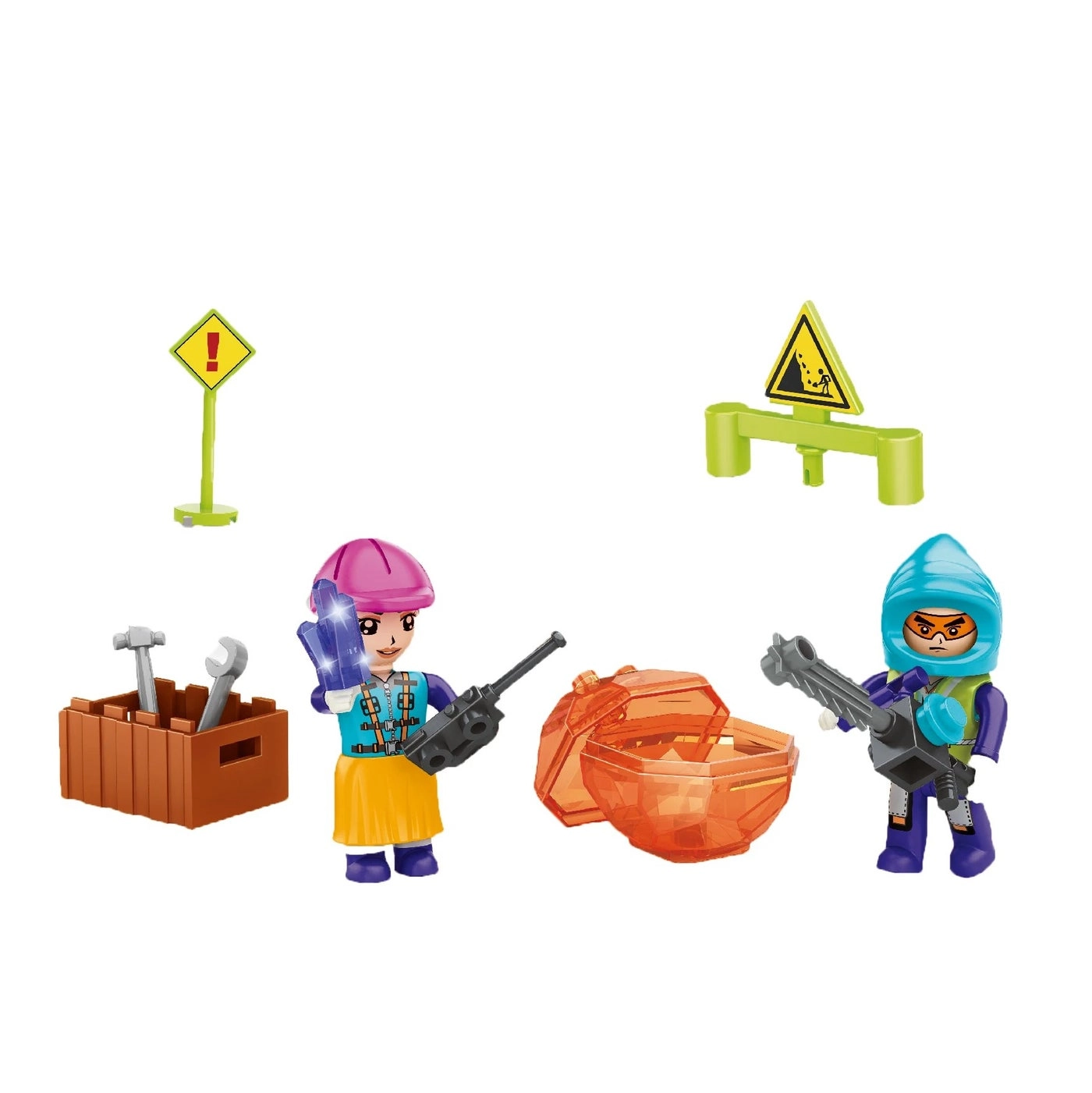 Arctic Adventure Building Block Set - 390 pcs