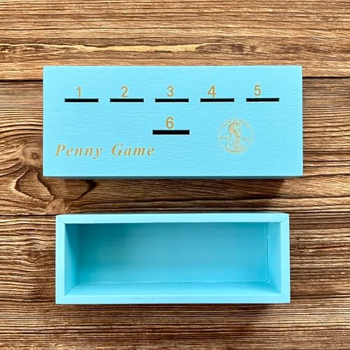 Drop Penny Game - Premium Version Wood Box