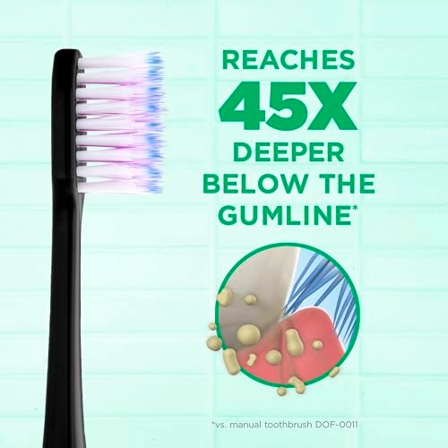 Sonic Power Toothbrush - White 1ct + Refill Heads - 2ct