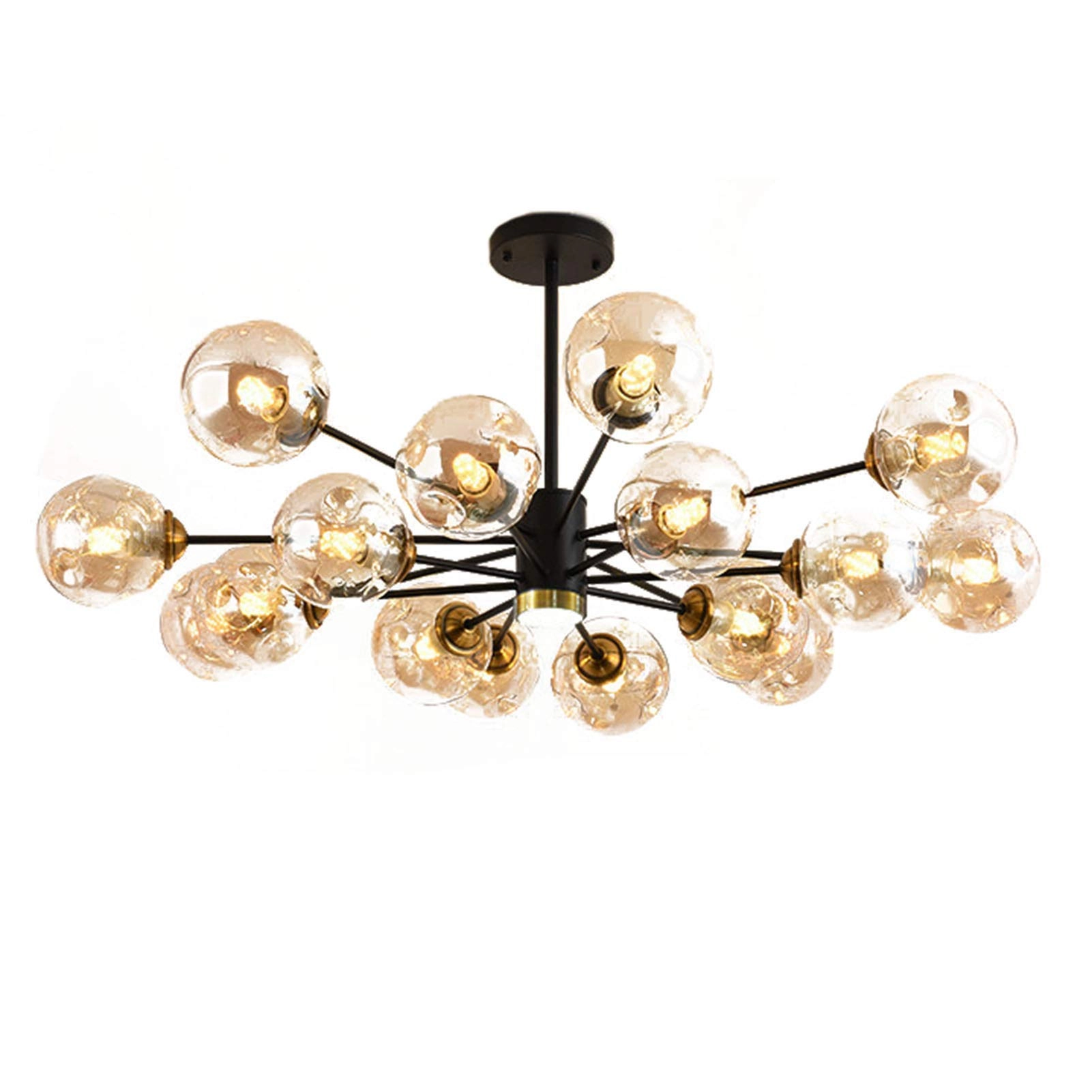 Magic Bean Lamp - Black and amber cover 10t