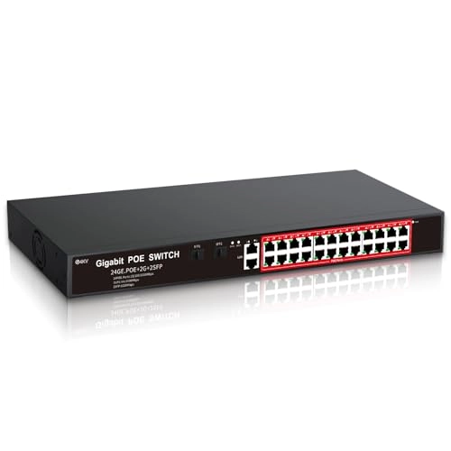 24 Gigabit Ports|360W 24xPoE+ 26-Ports