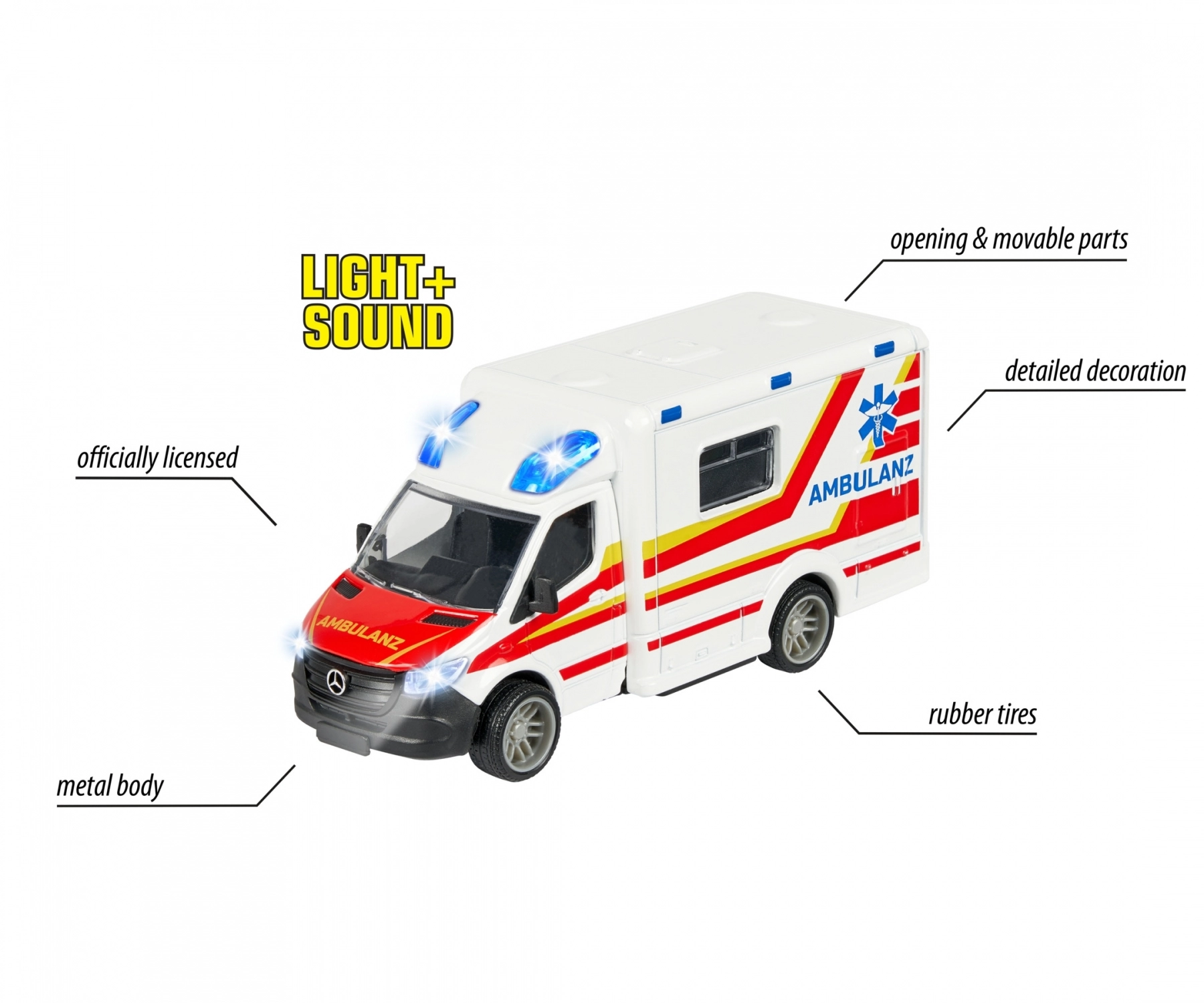 Majorette Mercedes-Benz Sprinter Ambulance