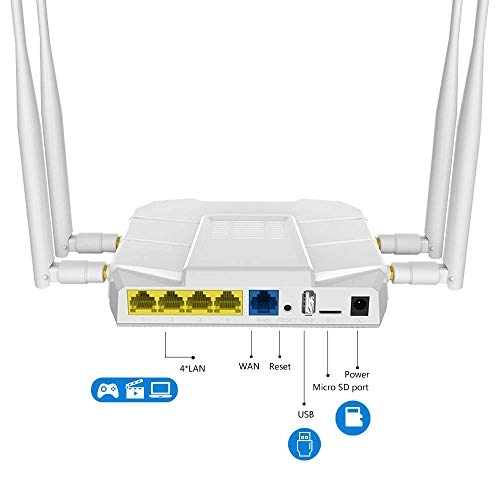 WE1326-BKC - 4G LTE 802.11ac 300Mbps 867Mbps