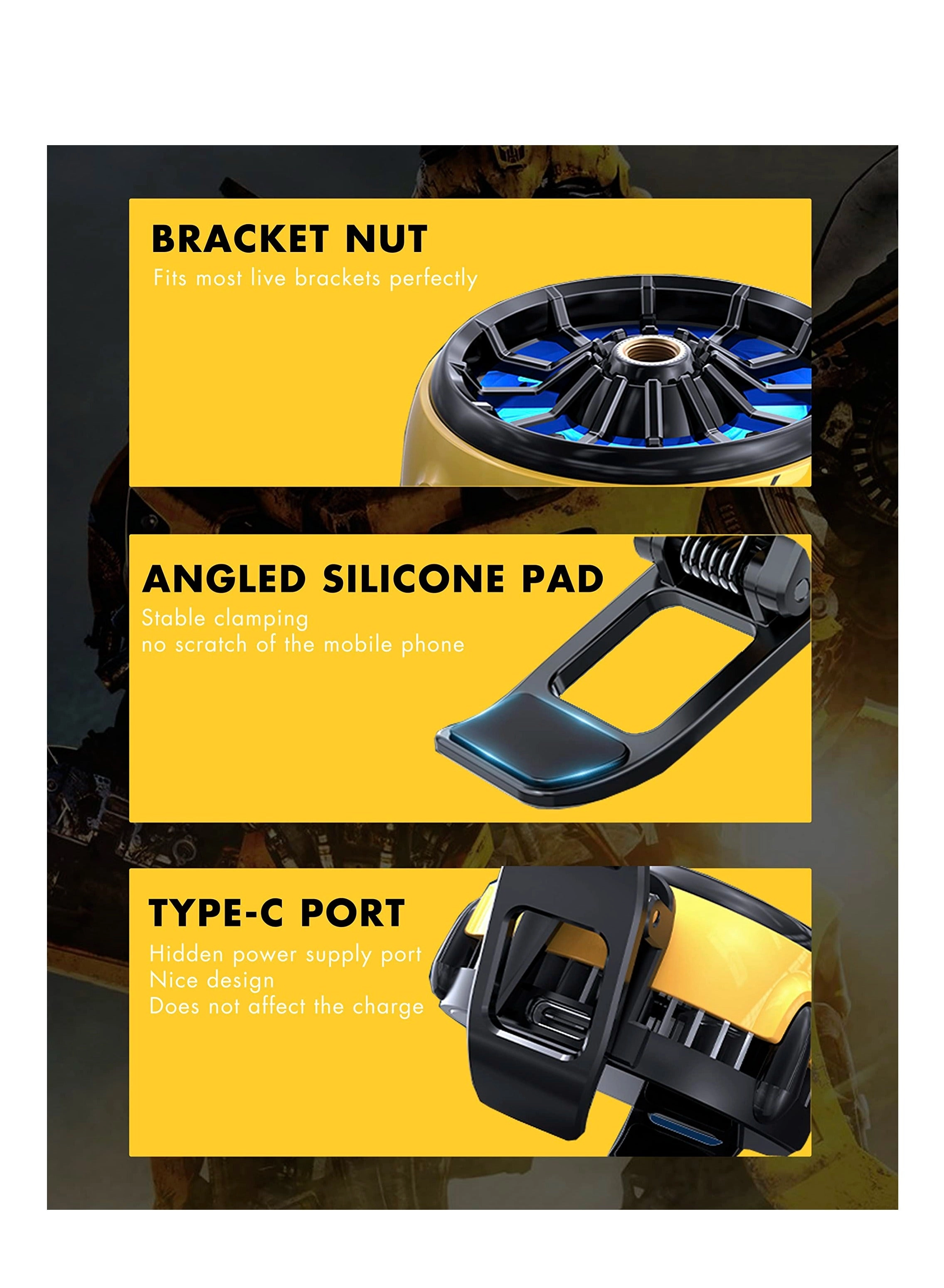 Phone Cooler - Portable Semi-Conductor Cooling