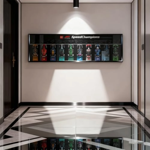 Le*go Speed Champions F1 Display Wall Mount