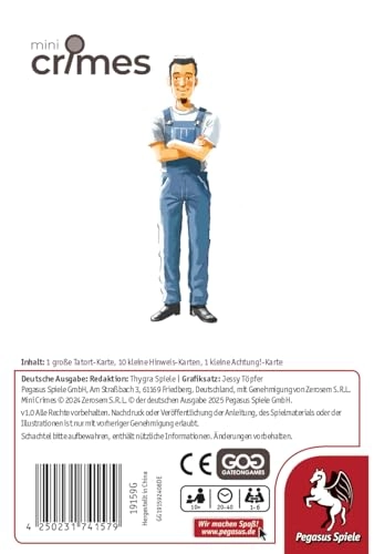MiniCrimes: Deadly Oil Change - Card Game (German)