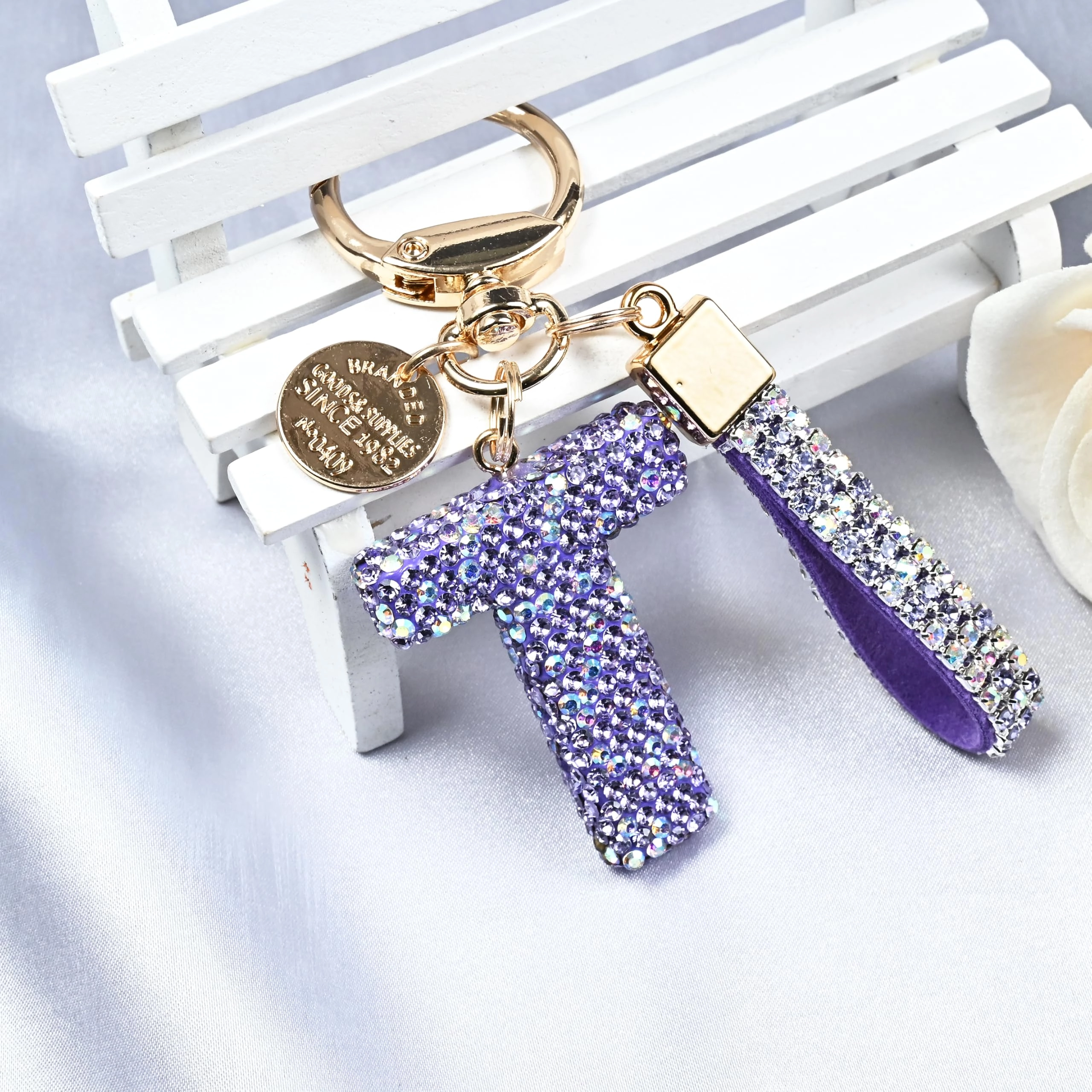 Initial Letter Keychain - Letter