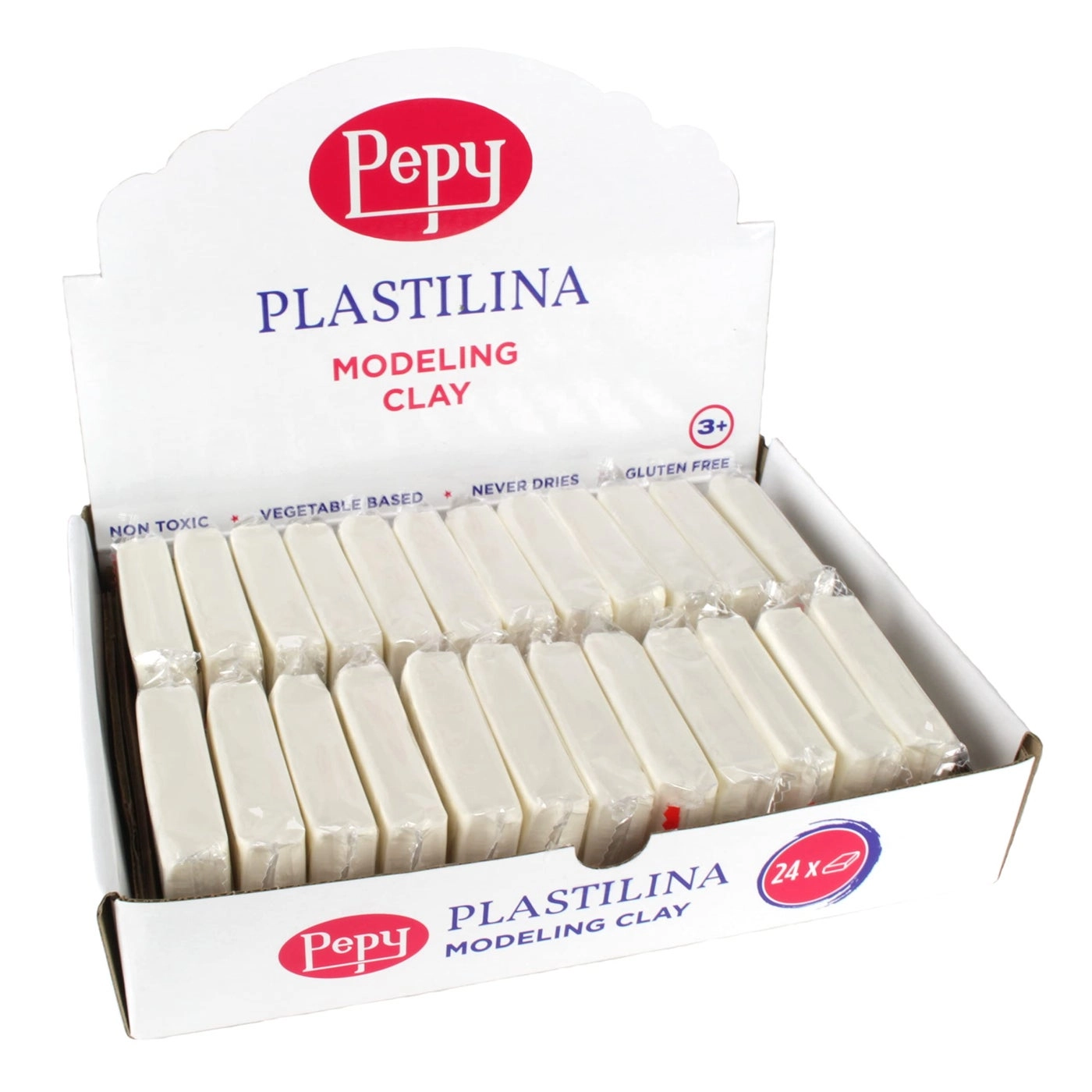 Plastilina - 40g 24 pcs.