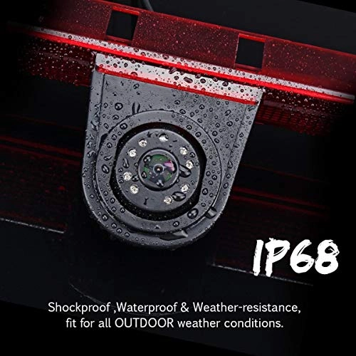 7" TFTMonitor Reversing Backup Rear View Camera