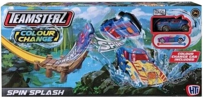 Teamsterz Colour Change Spiral Splash Trackset