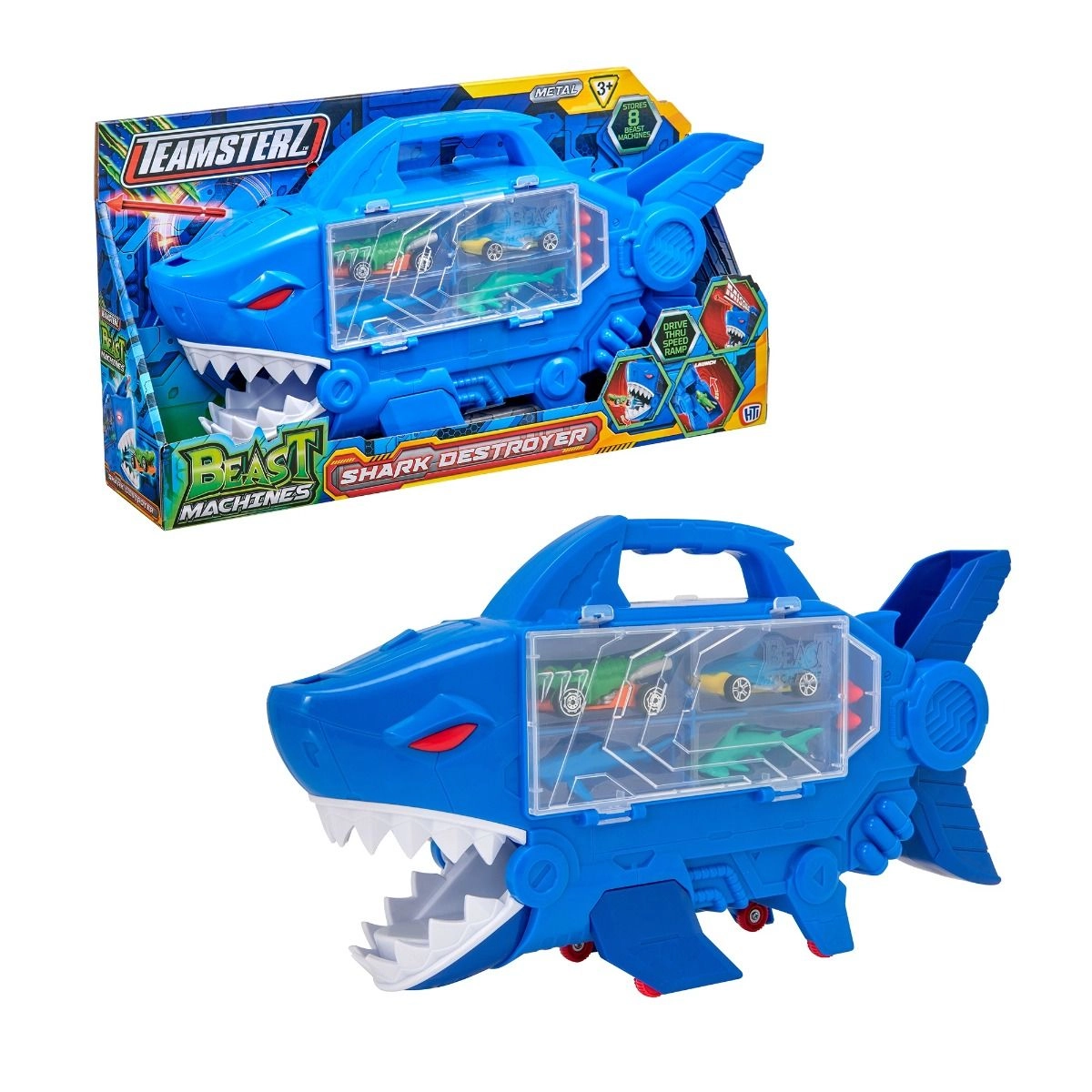 Teamsterz Shark Destroyer - 3-inch 4pcs