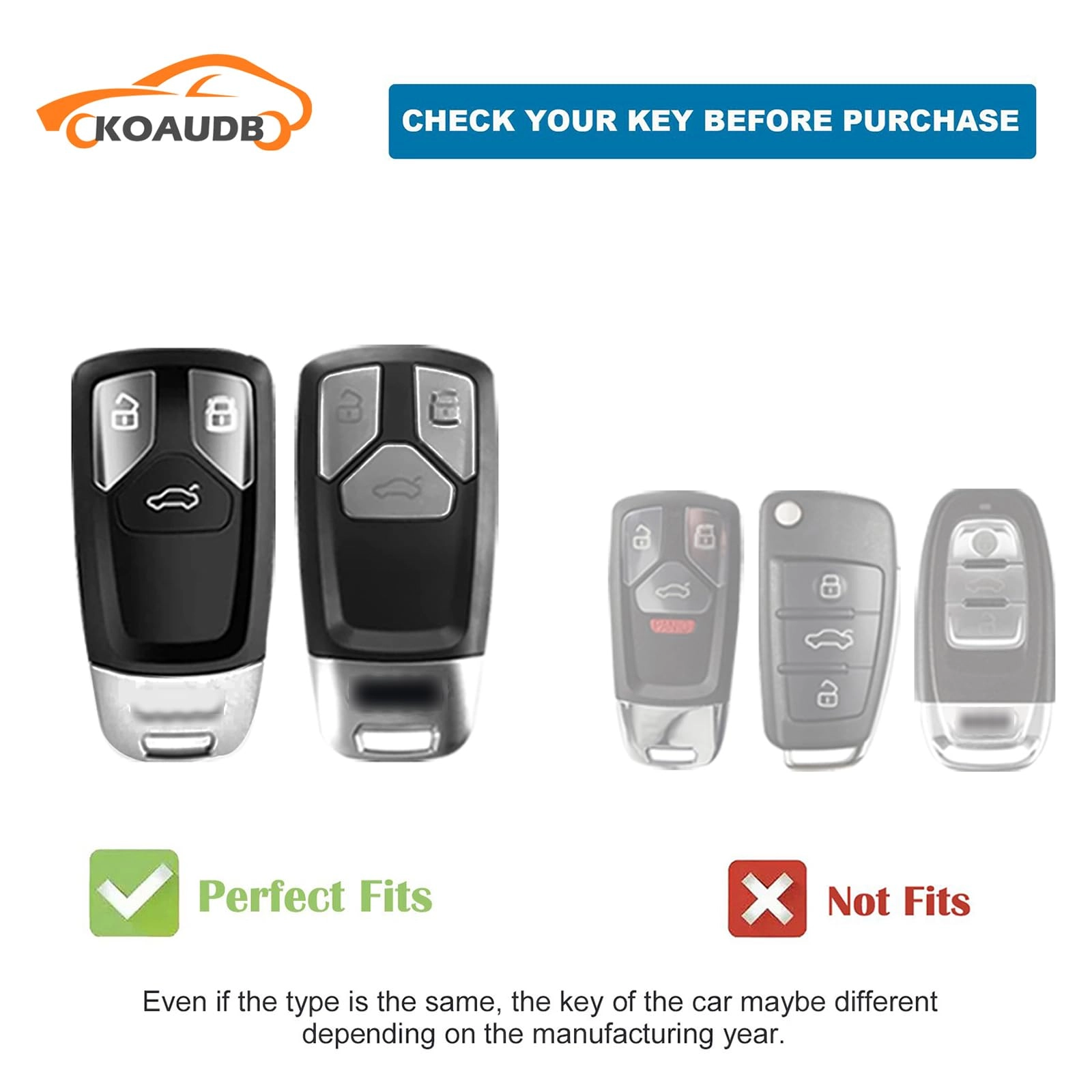 Car Key Full Cover - Car