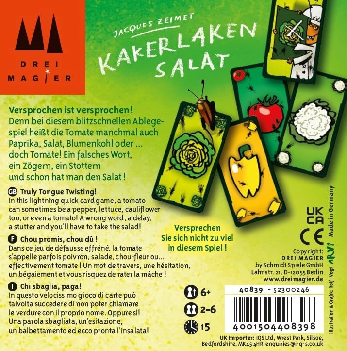 Kakerlakensalat - Card Game