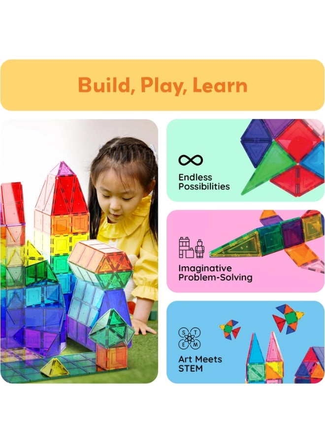 Magnetic Tiles - 60 pcs
