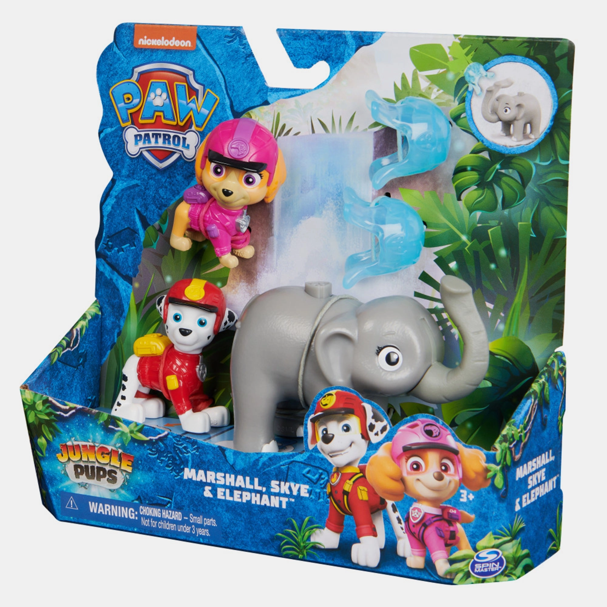 Paw Patrol Jungle Hero Pups - 3+ 5pc 2 figures