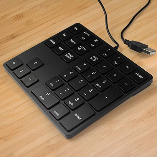 Numeric Keypad - Wired 34 Keys USB