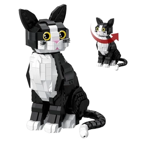 Tuxedo Cat Building Blocks Set - Tuxedo Cat 801 pcs