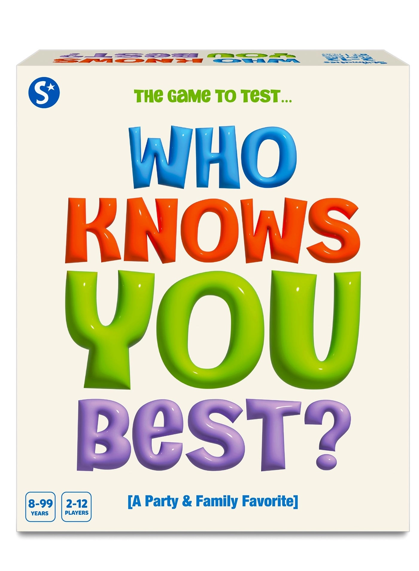 Skillmatics Who Knows You Best - Card Game
