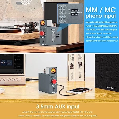 T4 PLUS - MM/MC Phono VU Meter