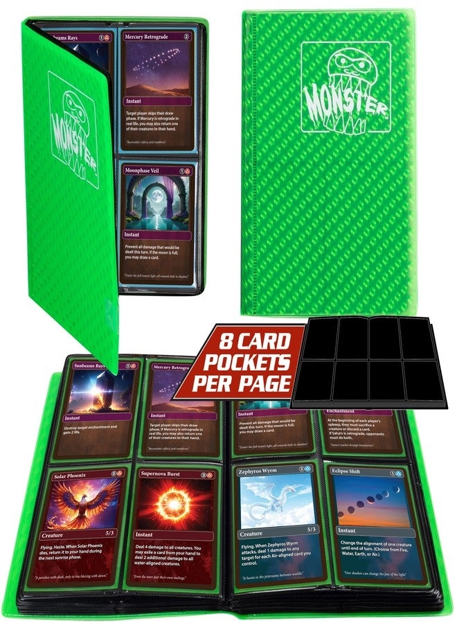 Monster Protectors 4 Pocket Trading Card Binder - 160 Cards