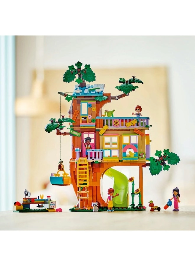 LEGO Friends Friendship Tree House Hangout (42652) - 4 Minidoll 2 Animal Figures