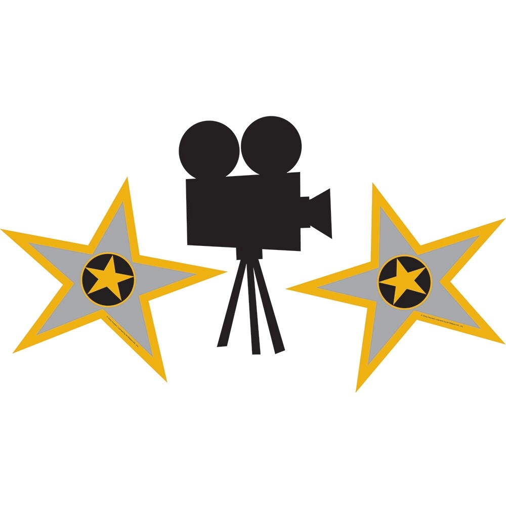 CREATIVE CONVERTING Reel Hollywood Cutout Assortment