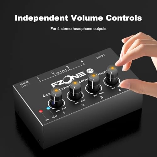 P5 - 4-Channel Headphone Amp In-Ear Mono/Stereo