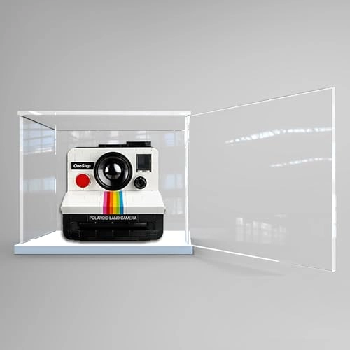 21345 Display Case - Acrylic Dustproof Black Base