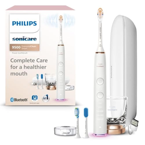 DiamondClean Smart 9500 - 5 Brushing Modes 3 Intensity Levels New Gray