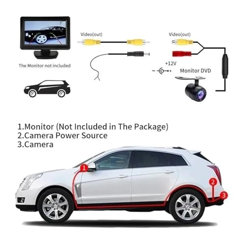 Rear Door Handle Camera - wireless 648(O) * 488(V)