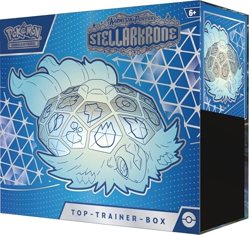 Top Trainer Box Crimson & Purple - Stellar Crown