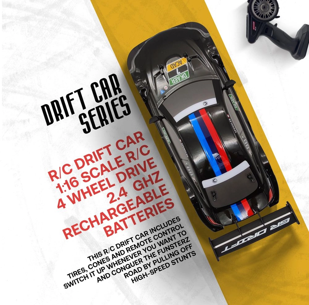 Drift Series Rc Car - 1:16