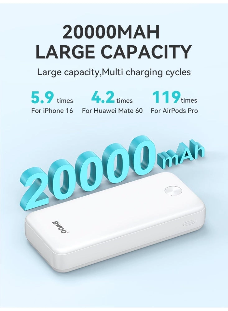 Power Bank - 20000Mah Dual Port