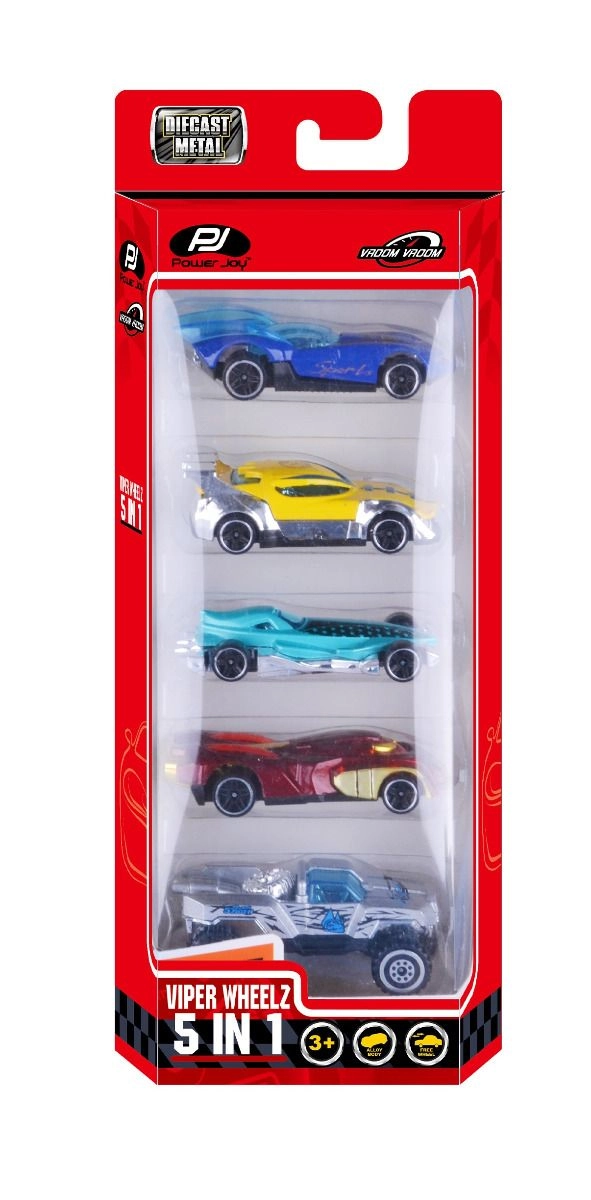 Viper Wheelz 1:64 - 5 pcs
