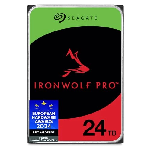 IronWolf Pro 3.5" 7200rpm 256MB SATA 6Gb/s (ST24000NT002) - 24TB