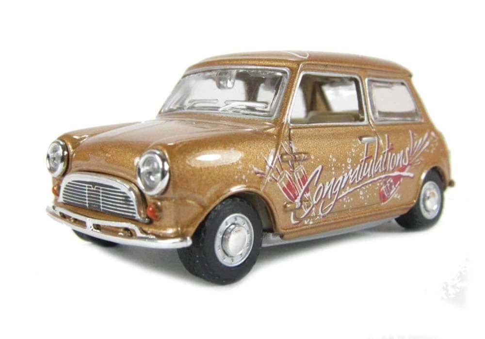 oxford diecast Congratulations Mini Car