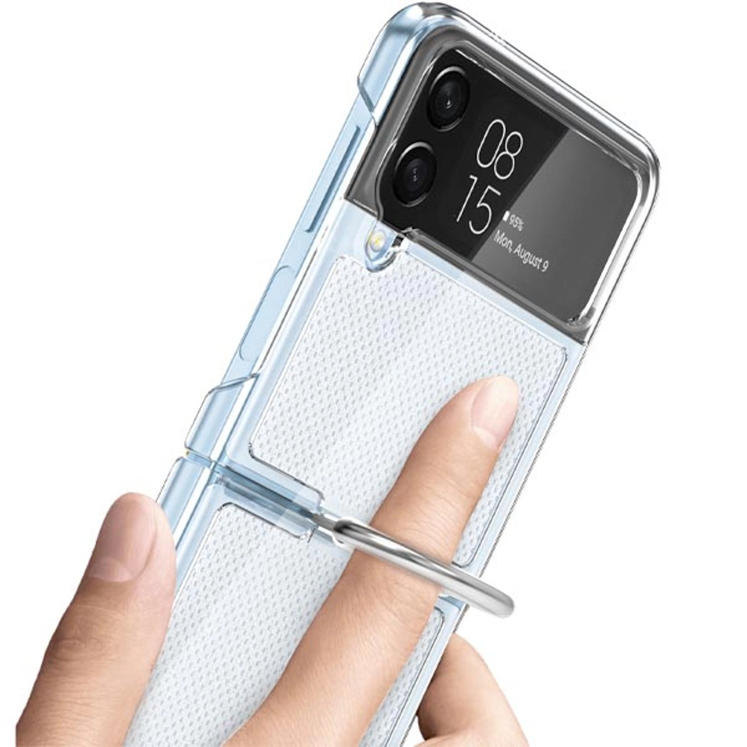 Clear Case Back Case for Samsung Galaxy Z Flip 4