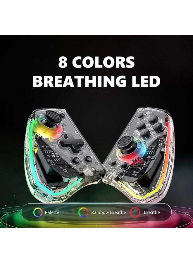 KS40 - Transparent GREY Nintendo Switch