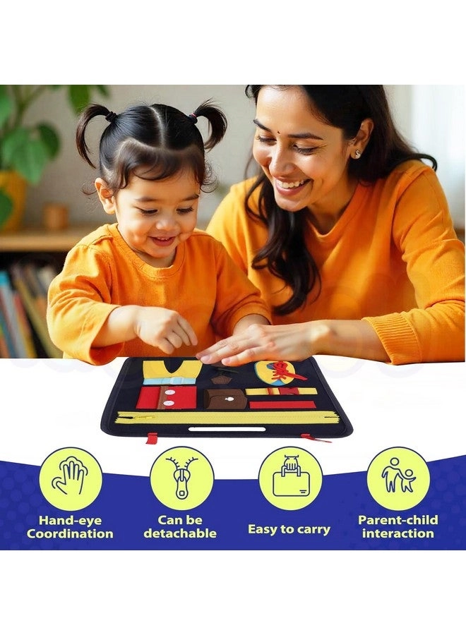 Montessori DIY Thinking Quiet Book - Toddler