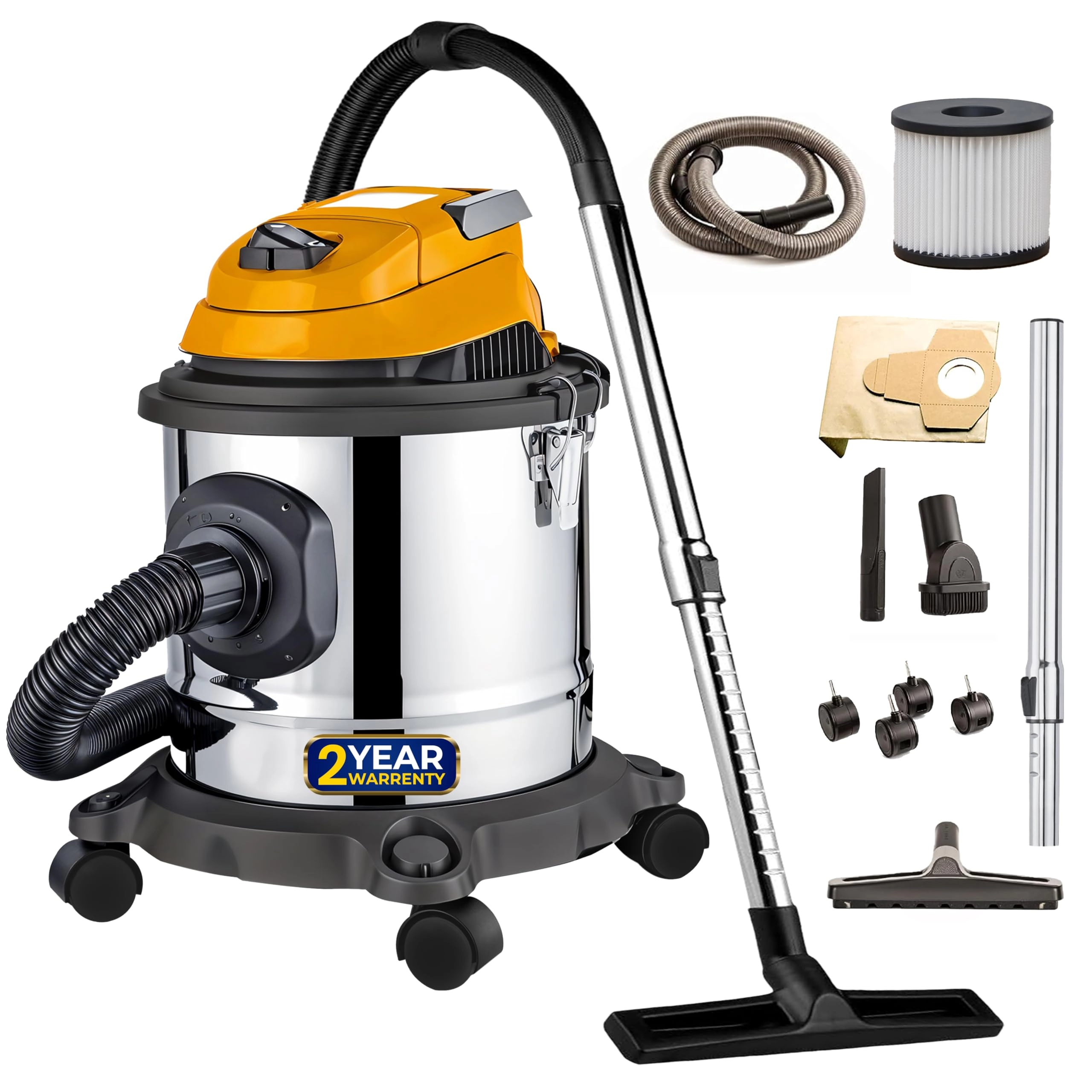 iBELL Wet and Dry Vacuum Cleaner (YO1200)