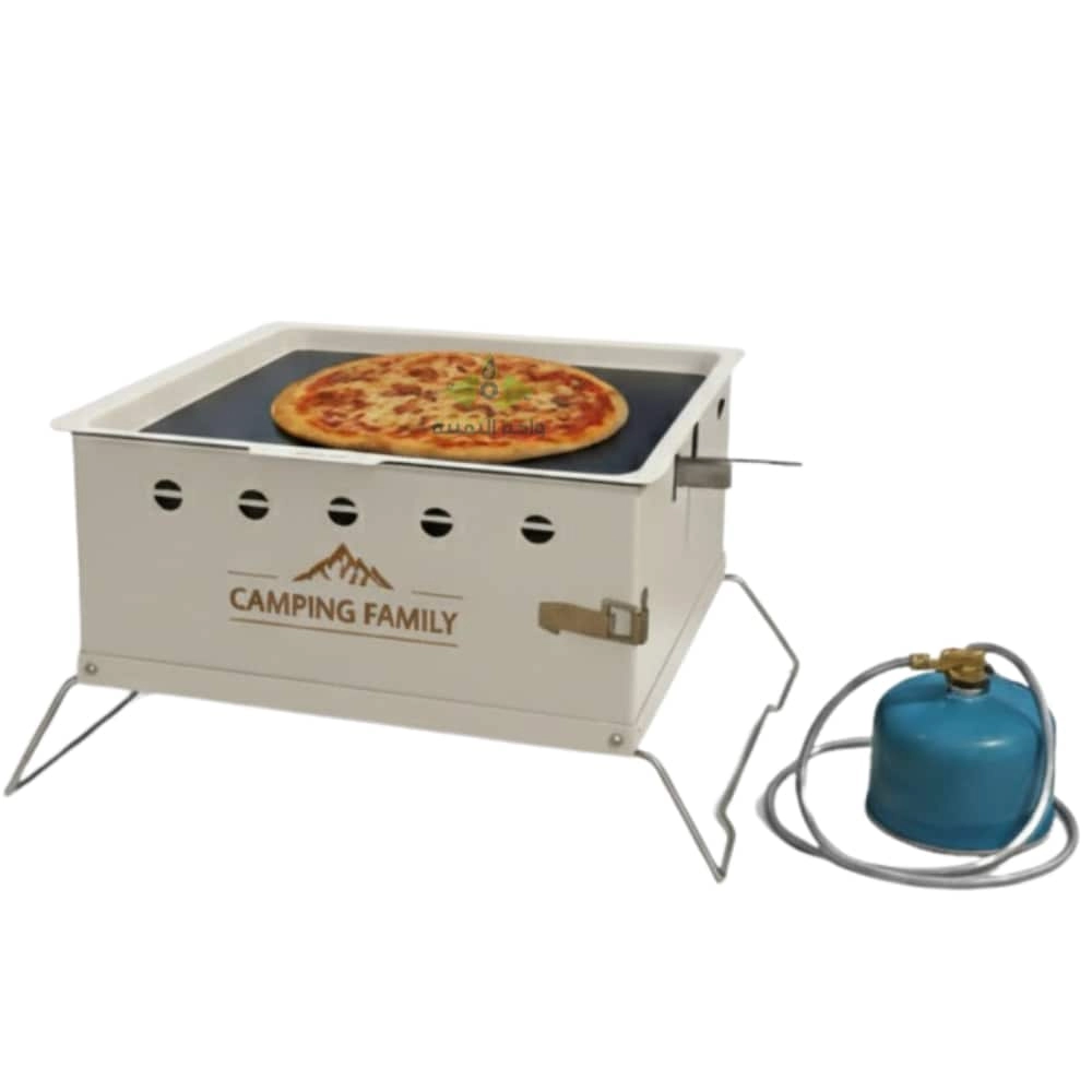 EVERKING 3-in-1 Portable Gas BBQ Grill & Camping Stove