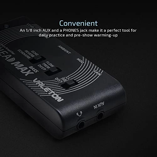 Rushead Max Bass - Headphone amp USB Rechargeable Portable