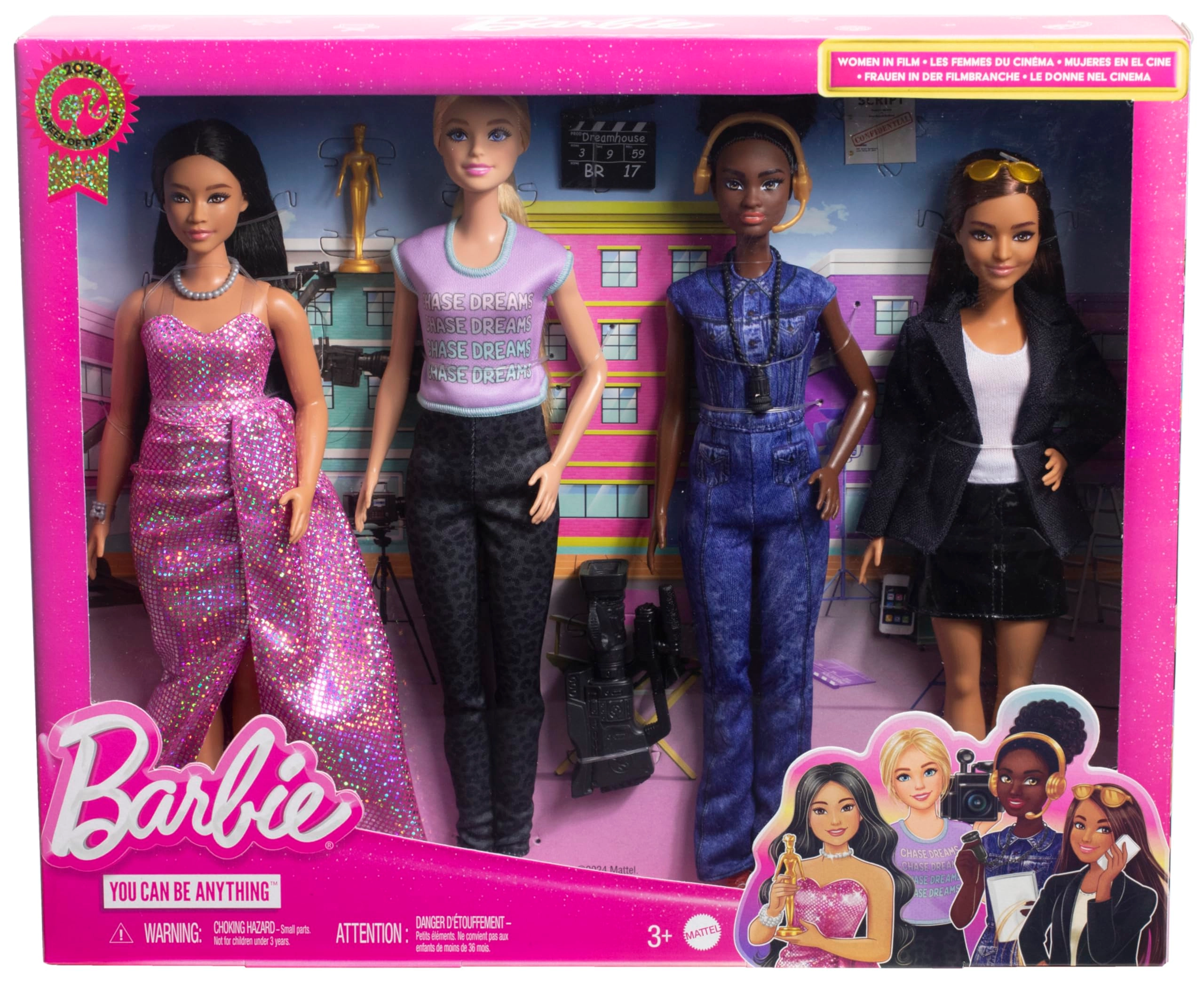 Studio Executive - Removable Looks + Director + Cinematographer + Movie Star Ages 3+