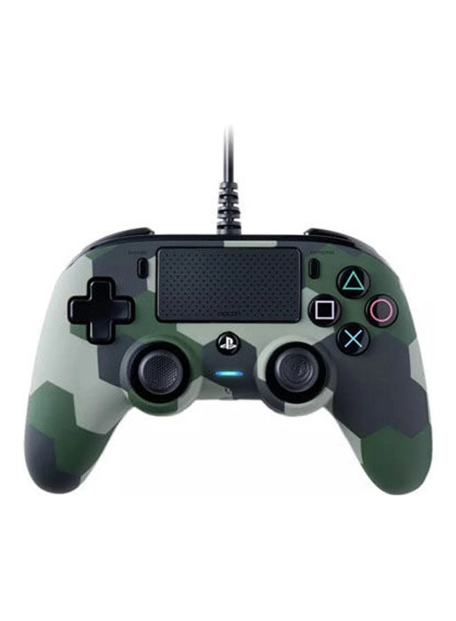 Compact Wired Controller (PS4) Camo Green