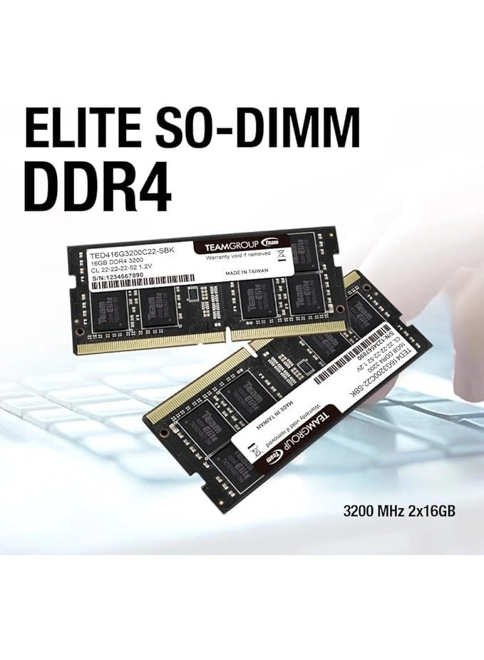 Elite - 8GB 3200MHz SODIMM DDR4