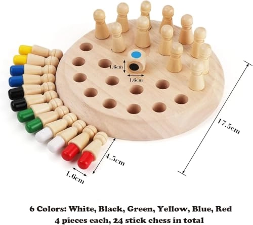 Wooden Memory Game - 18 months and up