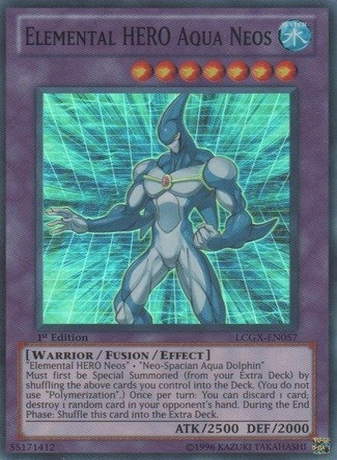 Yu-Gi-Oh! Elemental Hero Aqua Neos LCGX-EN057