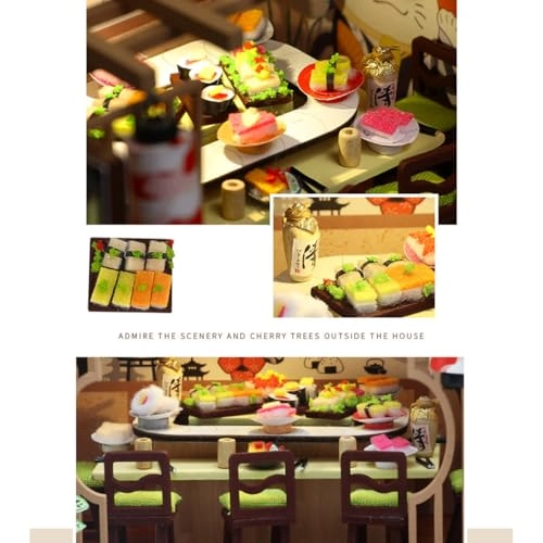 Gibbon Sushi Shop - Vintage Japanese