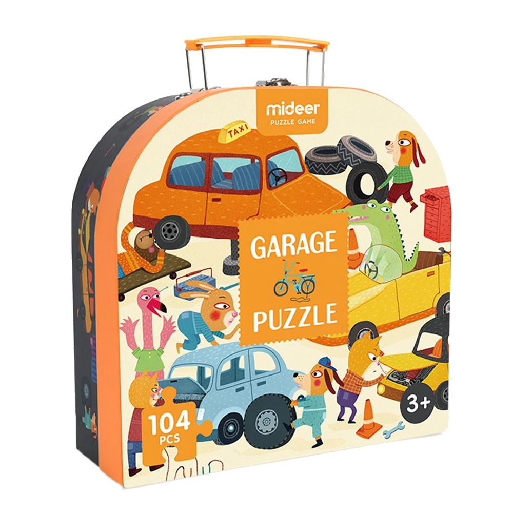 MIDEER Garage Puzzle (TOP-MD3078) - 104 pcs