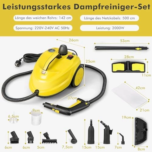 2000W - 5 Bar 1.8 Liters